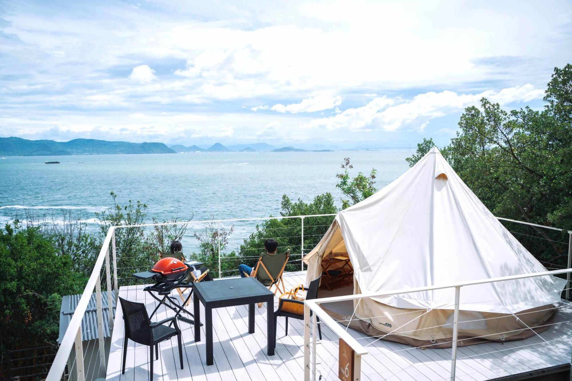 てんとうみ 渋川海岸グランピング Tentoumi Shibukawa Beach Glamping Tamana Exteriér fotografie